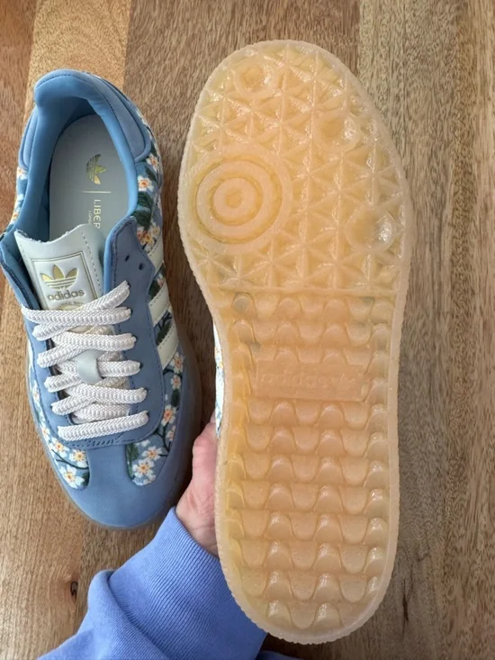 Adidas Floral Sambae X Liberty London Shoes NWOT - Picture 5 of 10